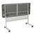 Flip & Store Blow-Molded Nesting Table - Folded - Back
