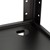 Adjustable-Height Metal AV Cart w/ Electric & Sliding Tray - Cable Management