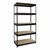 Extra Heavy-Duty 3800LB Shelving w/ Five Shelves (72" H x 36" W x 18" D)