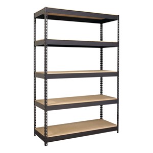 Extra Heavy-Duty 3800LB Shelving w/ Five Shelves (72" H x 48" W x 18" D)