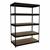 Extra Heavy-Duty 3800LB Shelving w/ Five Shelves (72" H x 48" W x 24" D)