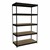 Extra Heavy-Duty 3800LB Shelving w/ Five Shelves (84" H x 48" W x 24" D)
