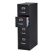 Vertical File Cabinet w/ Four Drawers - Black