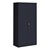 Tall Steel Storage Cabinet - Black