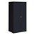 Tall Steel Storage Cabinet - Black