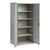 Tall Steel Storage Cabinet - Gray