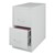 Vertical File Cabinet w/ Two Drawers - Letter Size (26 1/2" D) - Gray
