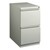 Two-Drawer Mobile Pedestal Cabinet - Gray