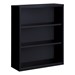 Metal Bookcase (42" H) - Black