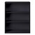 Metal Bookcase (42" H) - Black