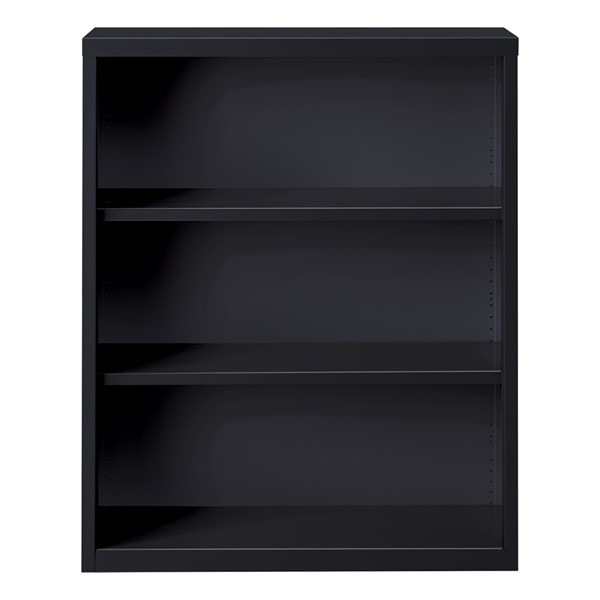 Metal Bookcase (42" H) - Black