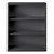 Metal Bookcase (42" H) - Charcoal
