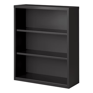 Metal Bookcase (42" H) - Charcoal