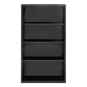Metal Bookcase (60" H) - Charcoal