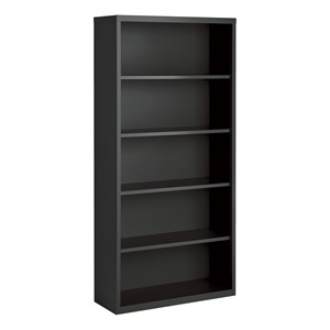 Metal Bookcase (72" H) - Charcoal