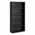 Metal Bookcase (72" H) - Charcoal