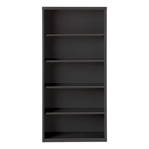 Metal Bookcase (72" H) - Charcoal