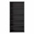 Metal Bookcase (72" H) - Charcoal