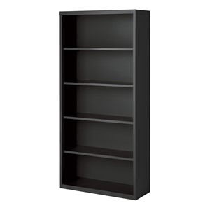 Metal Bookcase (72" H) - Charcoal