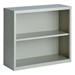 Metal Bookcase (30" H) - Gray
