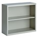 Metal Bookcase (30" H) - Gray