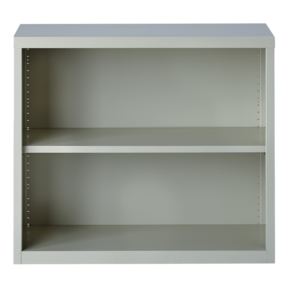 Metal Bookcase (30" H) - Gray