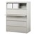 Lateral File Cabinet w/ Five Drawers-4hown  C Open