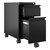 Two Drawer Mobile Zip Pedestal Cabinet