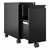 Hidden Two Drawer Mobile Zip Pedestal Cabinet