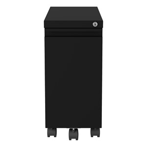 Hidden Two Drawer Mobile Zip Pedestal Cabinet
