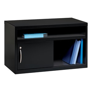 Sliding Door Two Shelf Credenza