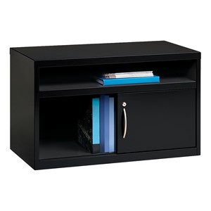 Sliding Door Two Shelf Credenza