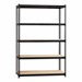 Heavy Duty 2300LB Shelving w/ Five Shelves (72" H x 48" W x 18" D)