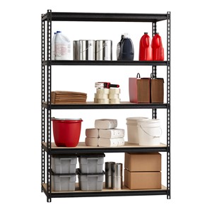 Heavy Duty 2300LB Shelving w/ Five Shelves (72" H x 48" W x 18" D)