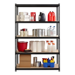 Heavy Duty 2300LB Shelving w/ Five Shelves (72" H x 48" W x 18" D)