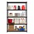 Heavy Duty 2300LB Shelving w/ Five Shelves (72" H x 48" W x 18" D)