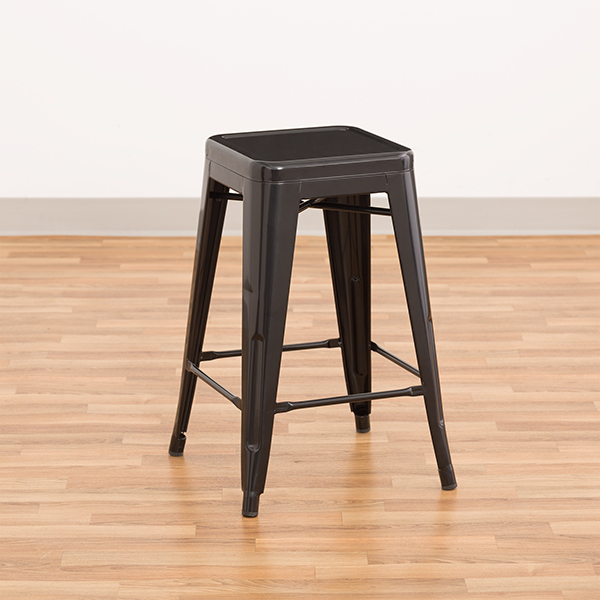 Metal Stack Stool - 24" H