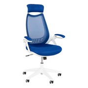 Contemporary High Back Office Chair w/ Flip-Up Arms
