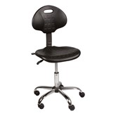 Industrial Polyurethane Stool w/ Tilt Control