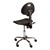 Industrial Polyurethane Stool w/ Tilt Control - Back view