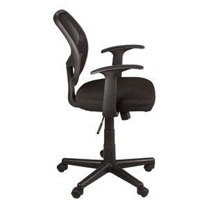 Mesh Back Task Chair w/ Tilt & Arms - Side View