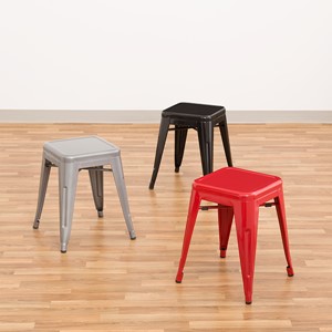 Metal Stack Stool - 18" H