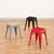 Metal Stack Stool - 18" H