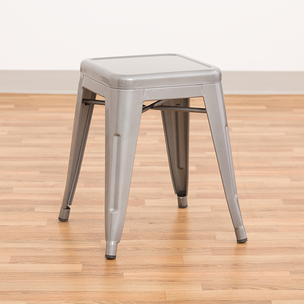 Metal Stack Stool - 18" H