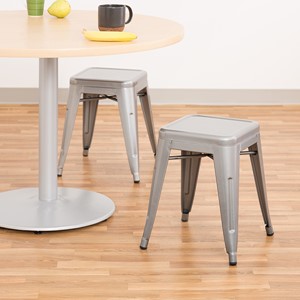Metal Stack Stool - 18" H