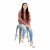 Metal Stack Stool - 24" H