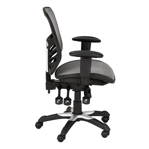 Breathable Mesh Office Chair - Side