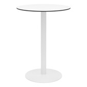Alfresco Bistro Indoor/Outdoor Round Bar-Height Table