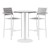 Alfresco Bistro Indoor/Outdoor Round Café Height Table