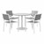 Alfresco Bistro Indoor/Outdoor Round Pedestal Café Table